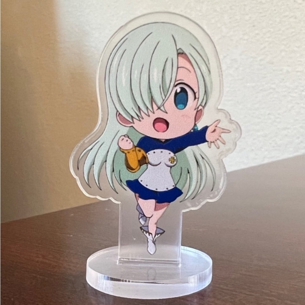 Seven Deadly Sins Anime Mini Acrylic Stand Kawaii Stand
